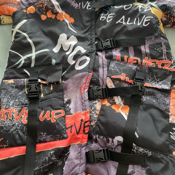 Winter coat in universal size multi colour by Miss City  Official - Picture 13 of 13